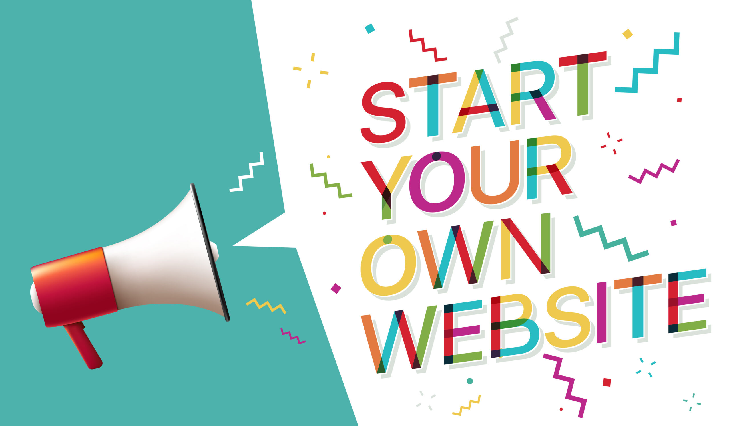 START YOUR OWN WEBSITE